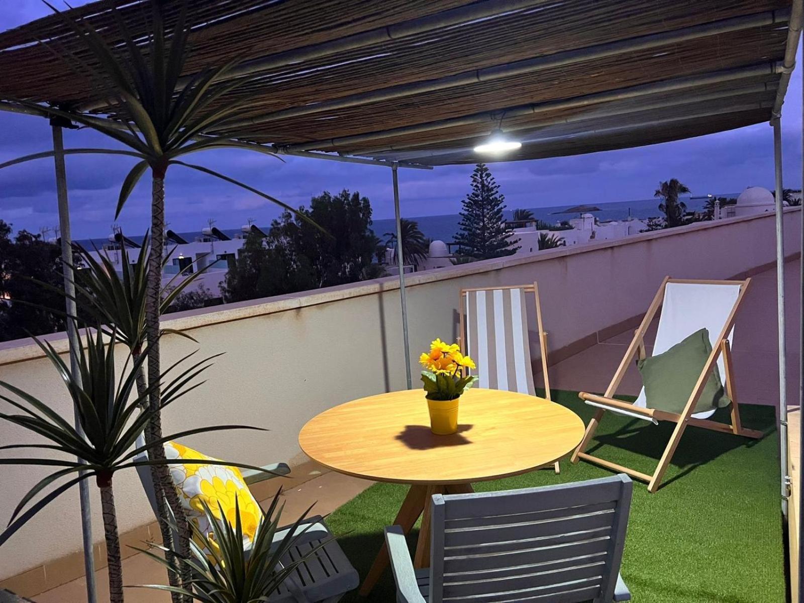 Ferienwohnung Bambu Carboneras Exterior foto